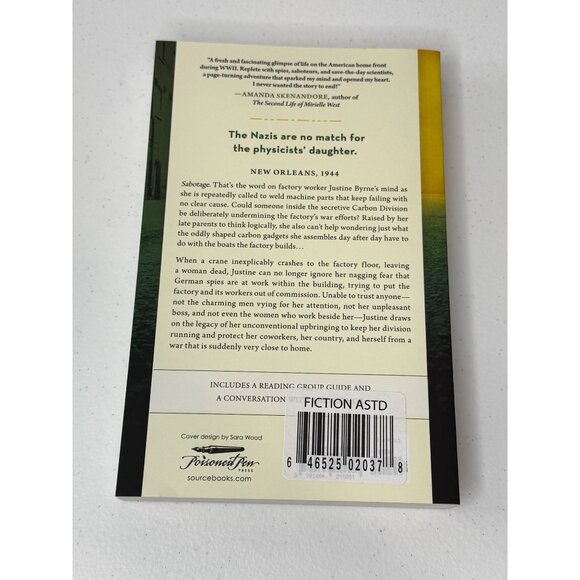 The Physicists Daughter Book Historical Fiction World War II Mary Anna Evans - Picture 6 of 6